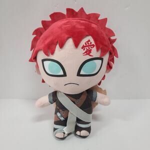 Naruto Gaara Plush 11” Toy Factory VIZ Media Anime Stuffed Doll Great Condition